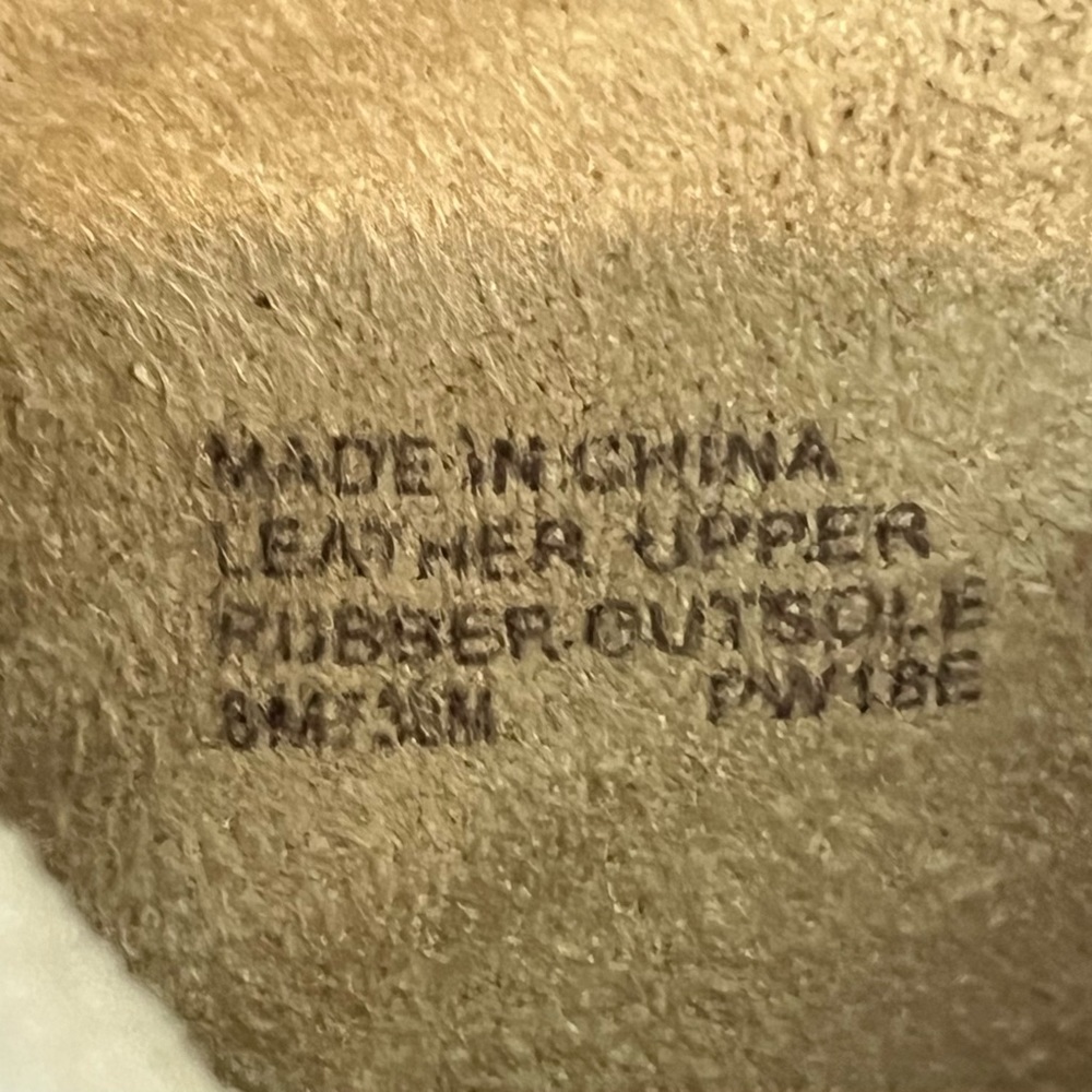 MICHAEL MICHAEL KORS HARLAND LEATHER ANKLE BOOTIE | TAN | SIZE: 8M | EUC - Picture 8 of 9